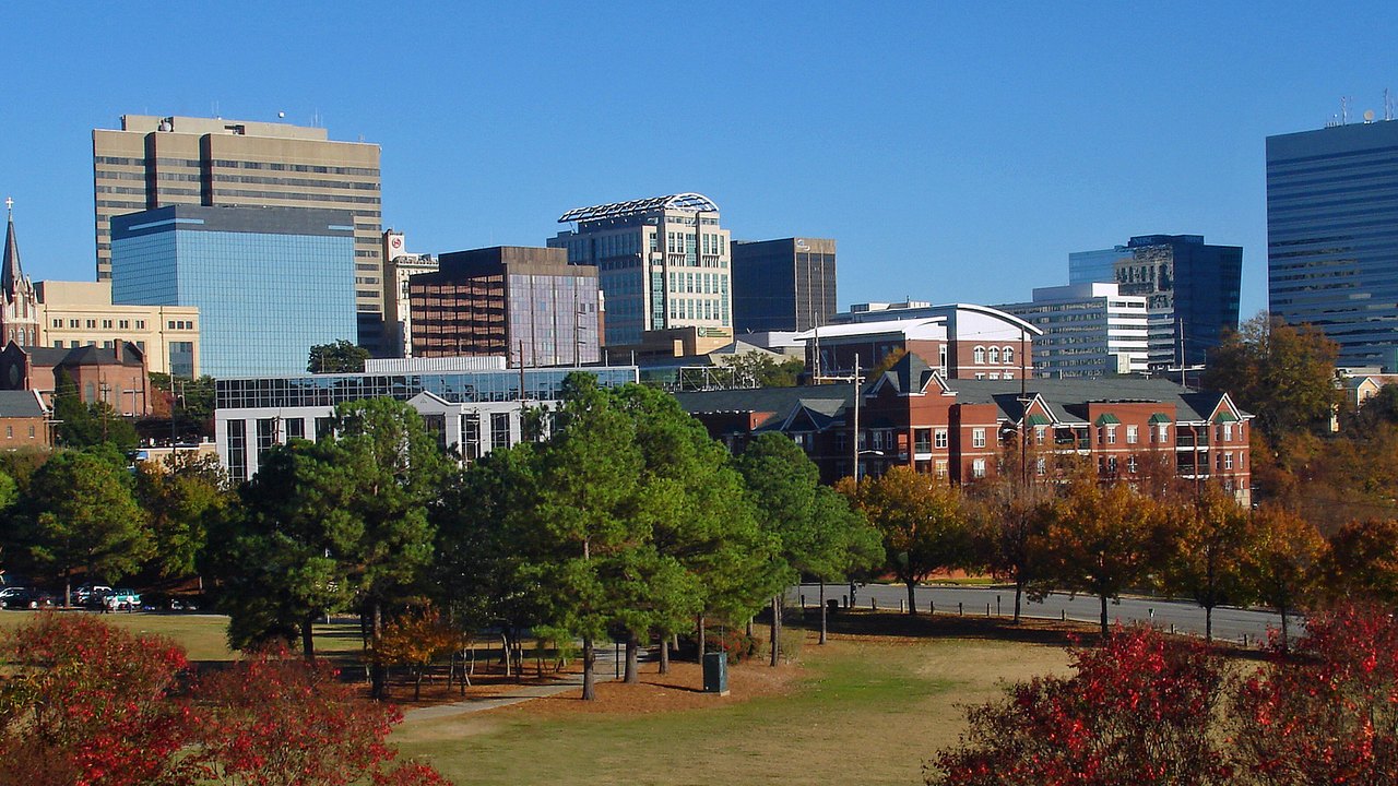 Columbia, SC city view for chimney service coverage