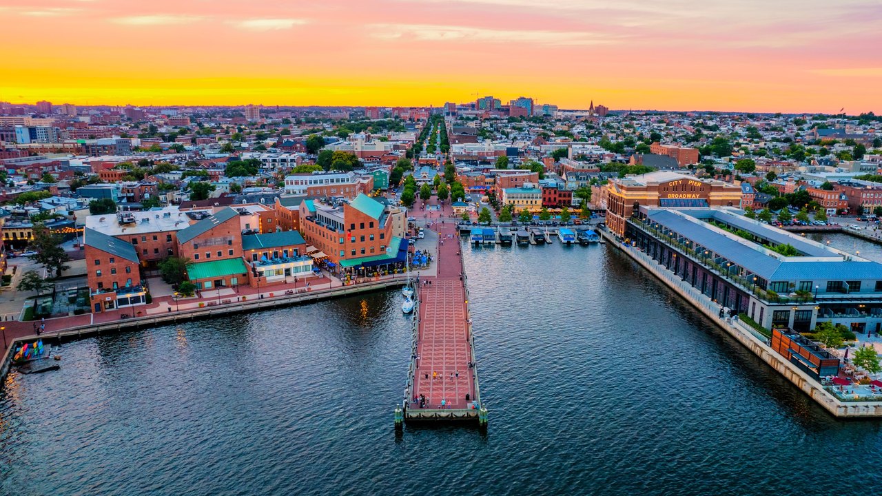 Baltimore, MD city view for chimney service coverage